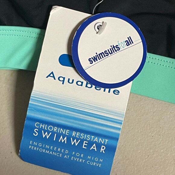 Swimsuits For All Aquabelle Bikini Top NWT Plus Size Curvy 18 - Picture 7 of 10